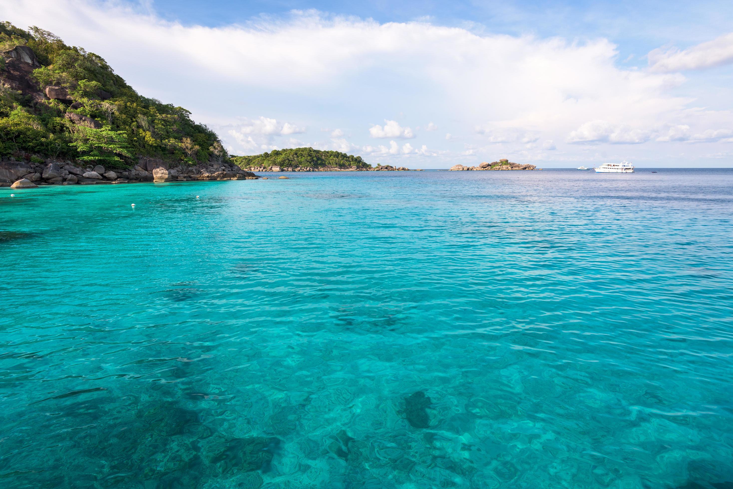 Honeymoon Bay in Mu Koh Similan, Thailand Stock Free