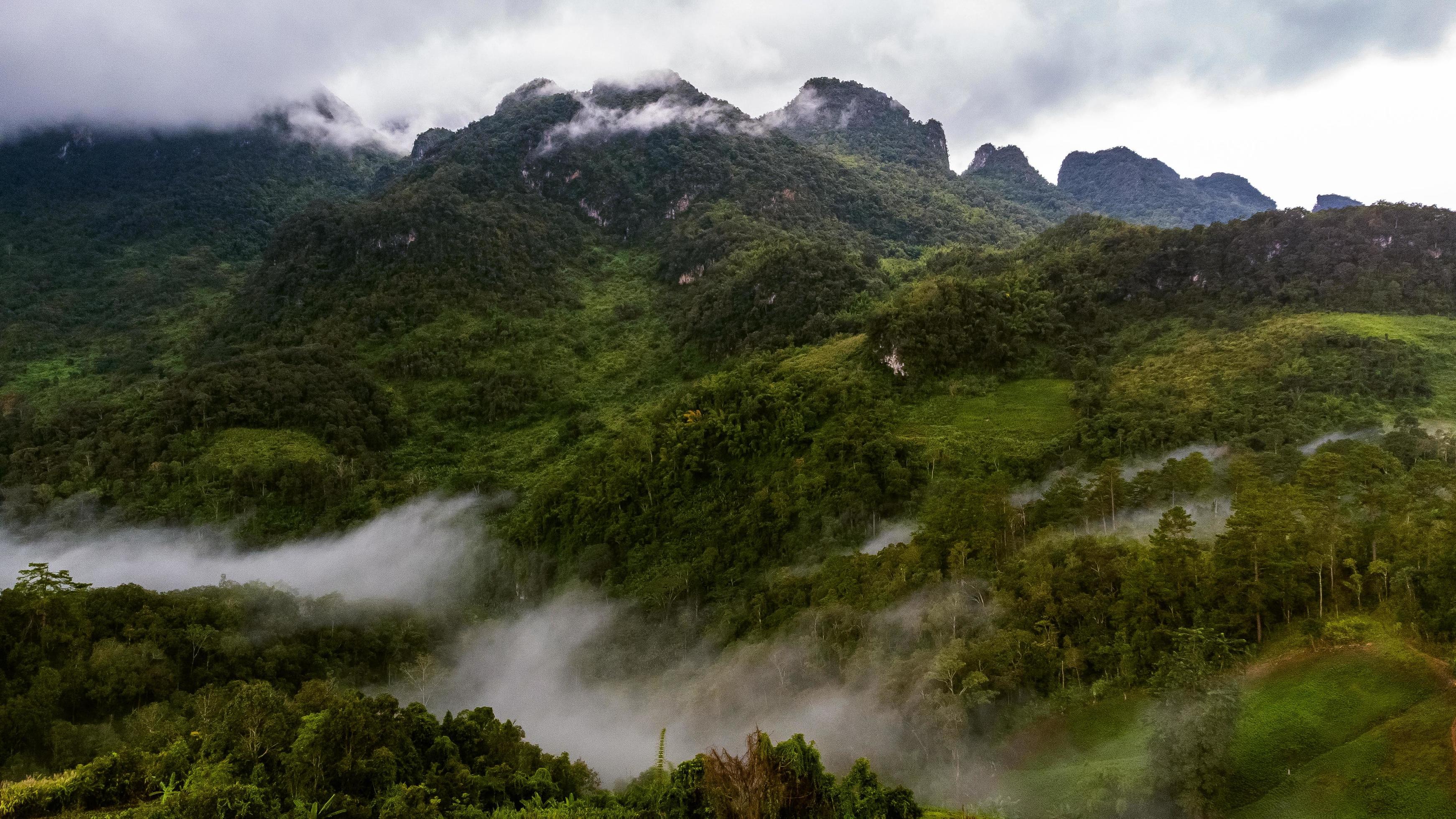 landscape of mountain Doi Luang Chiang Dao Chiang Mai Thailand Stock Free