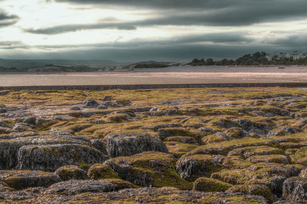 HDR beach Stock Free