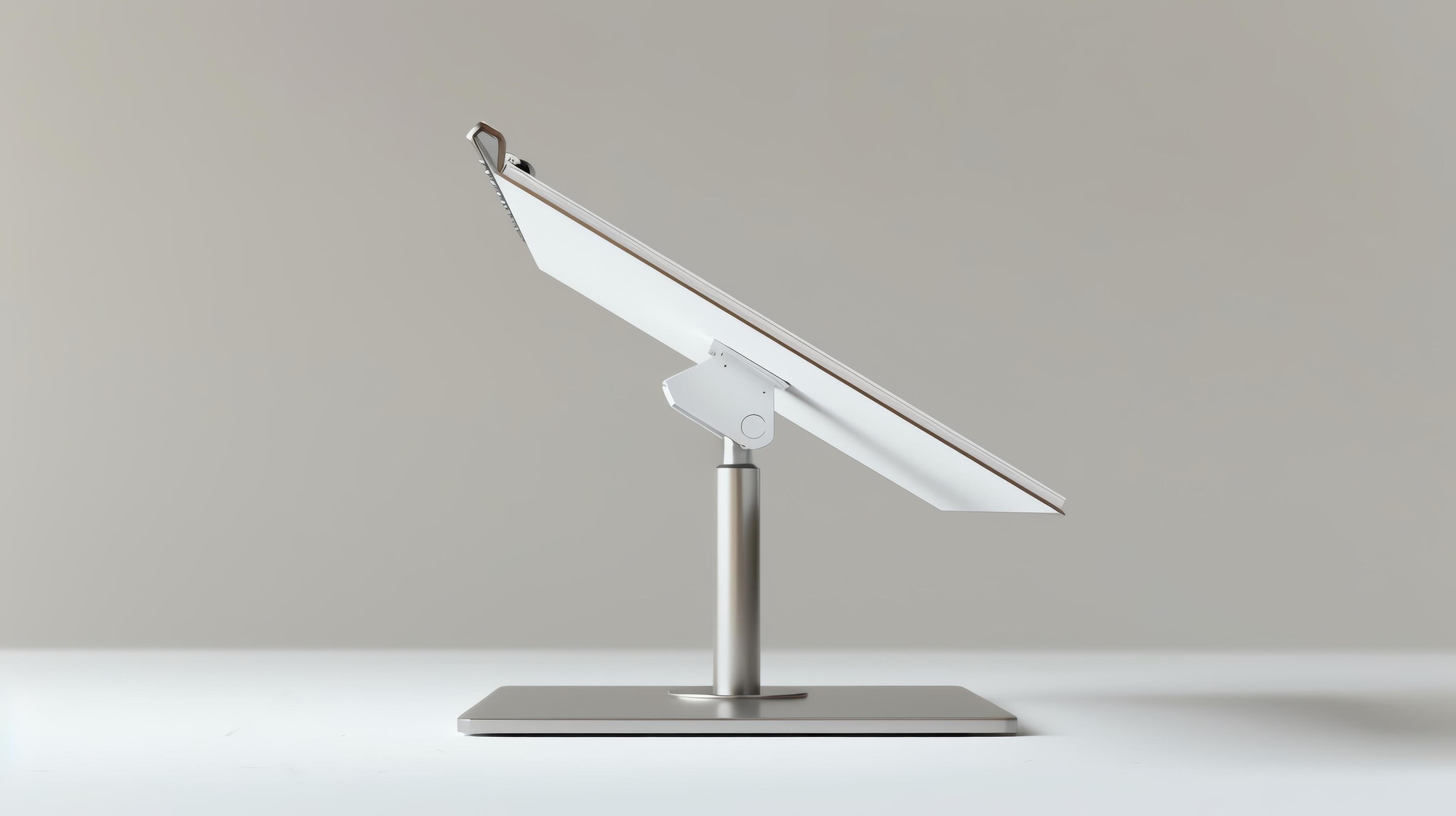 Realistic photo of a document stand, isolated on a white background, clear focus Stock Free