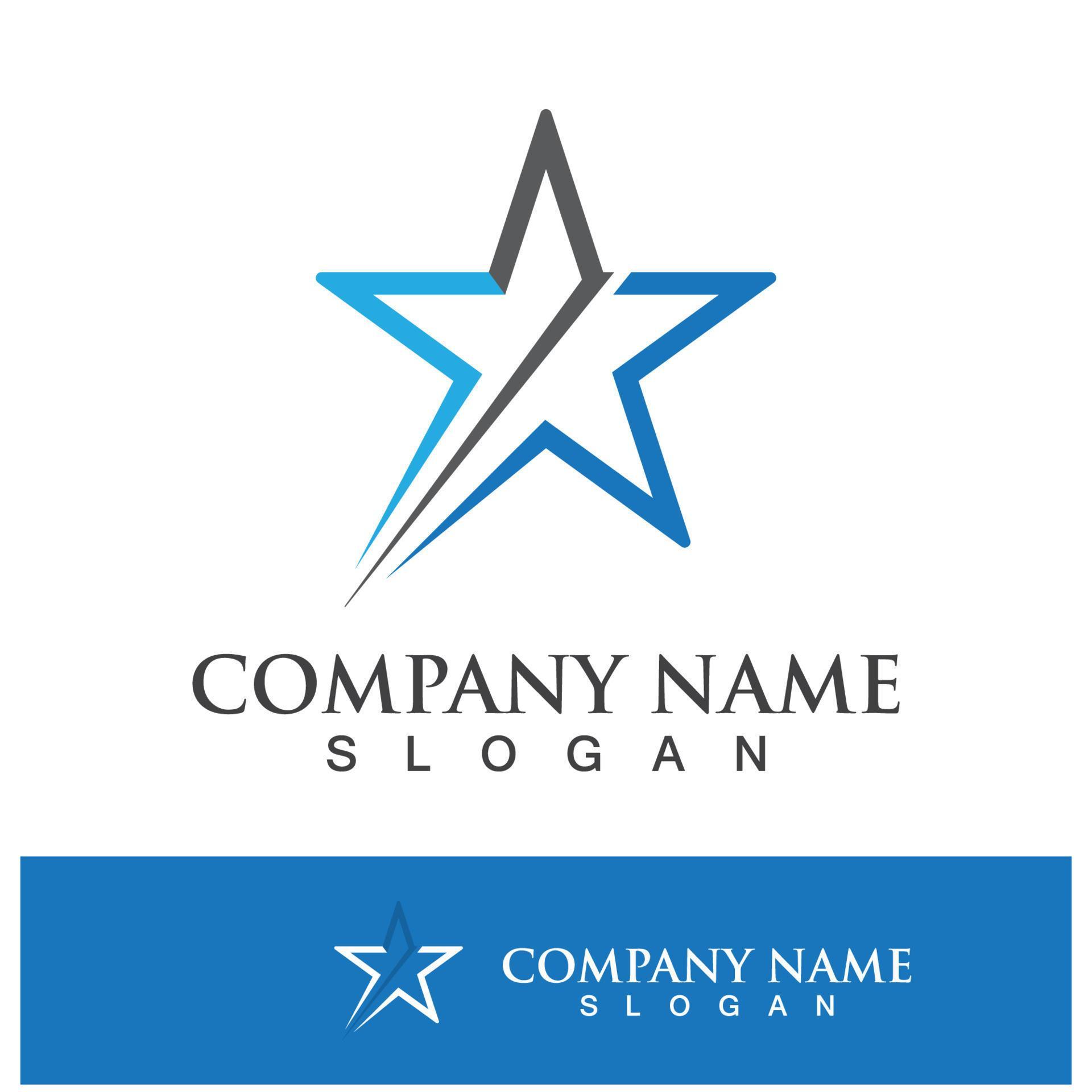 Star logo images illustration Stock Free