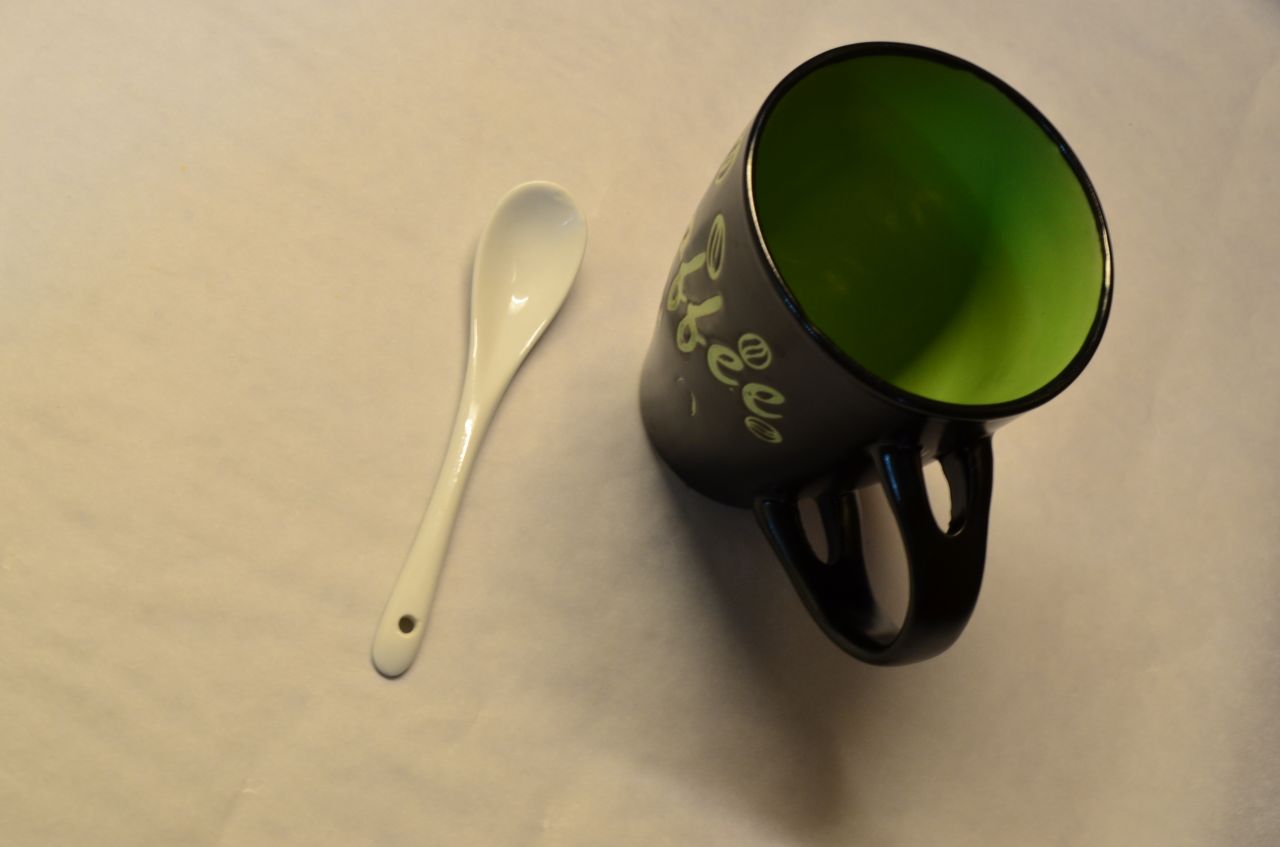 Coffee Mug Spoon Stock Free