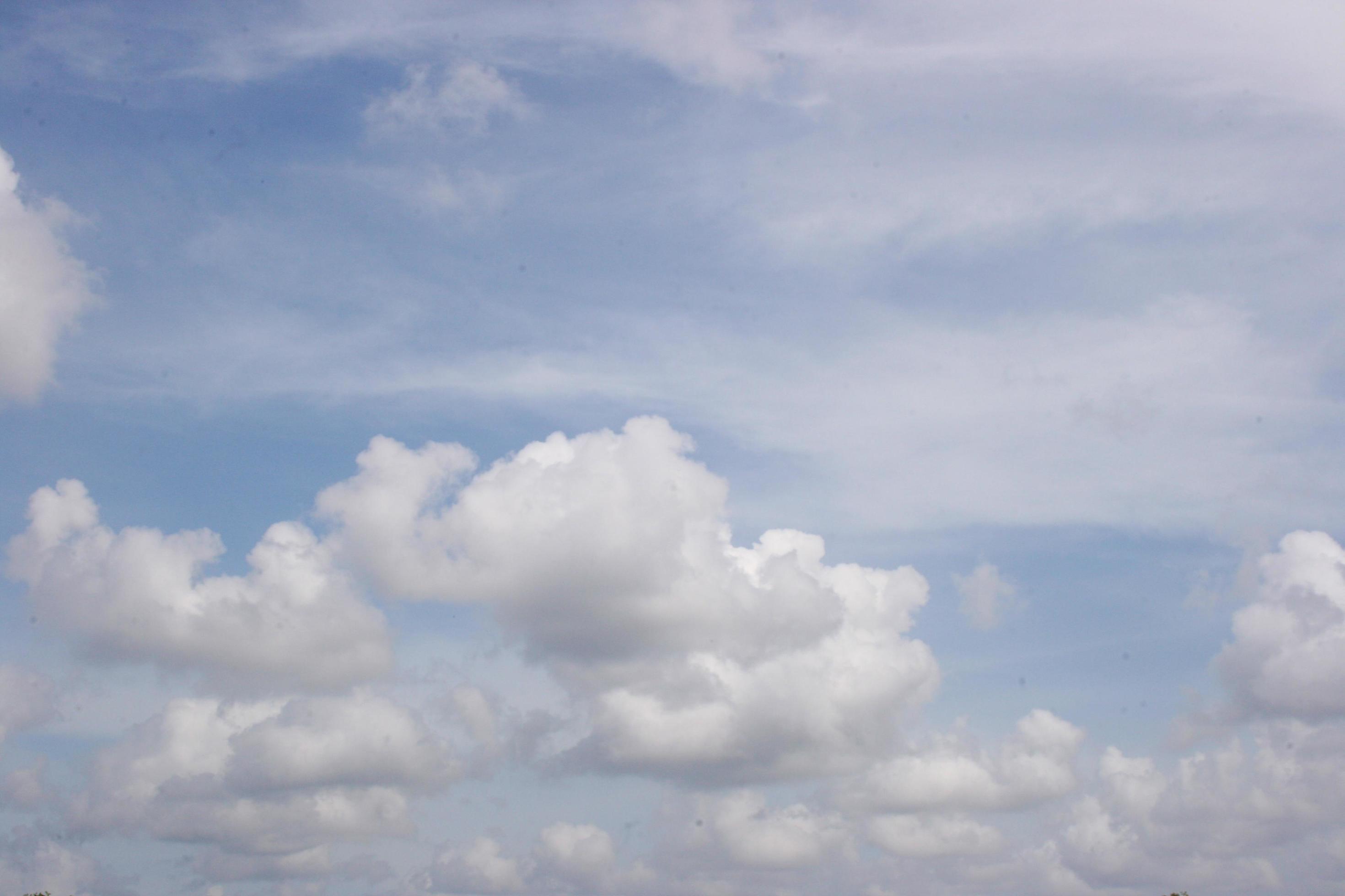 white cloud and blue sky sunlight beauty nature sunlight Stock Free