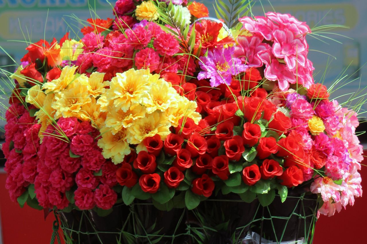 
									Artificial Flower Bouquet Stock Free