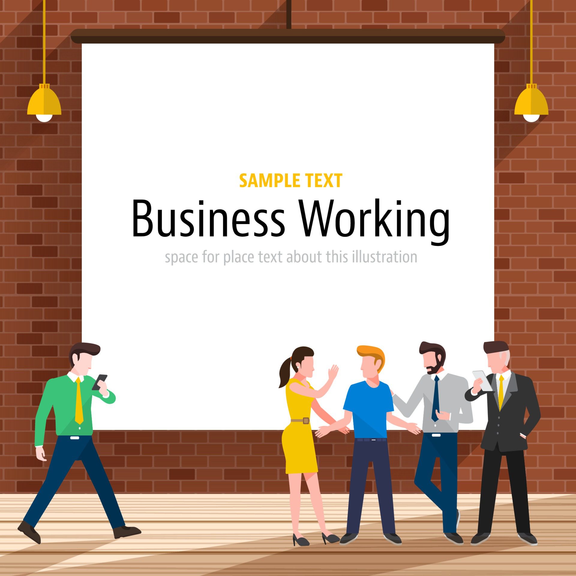 business working people Free Vector