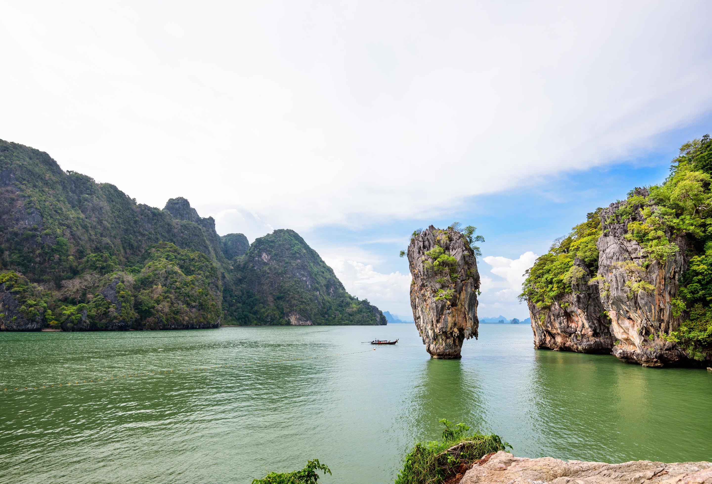 High angle view Khao Tapu island Stock Free