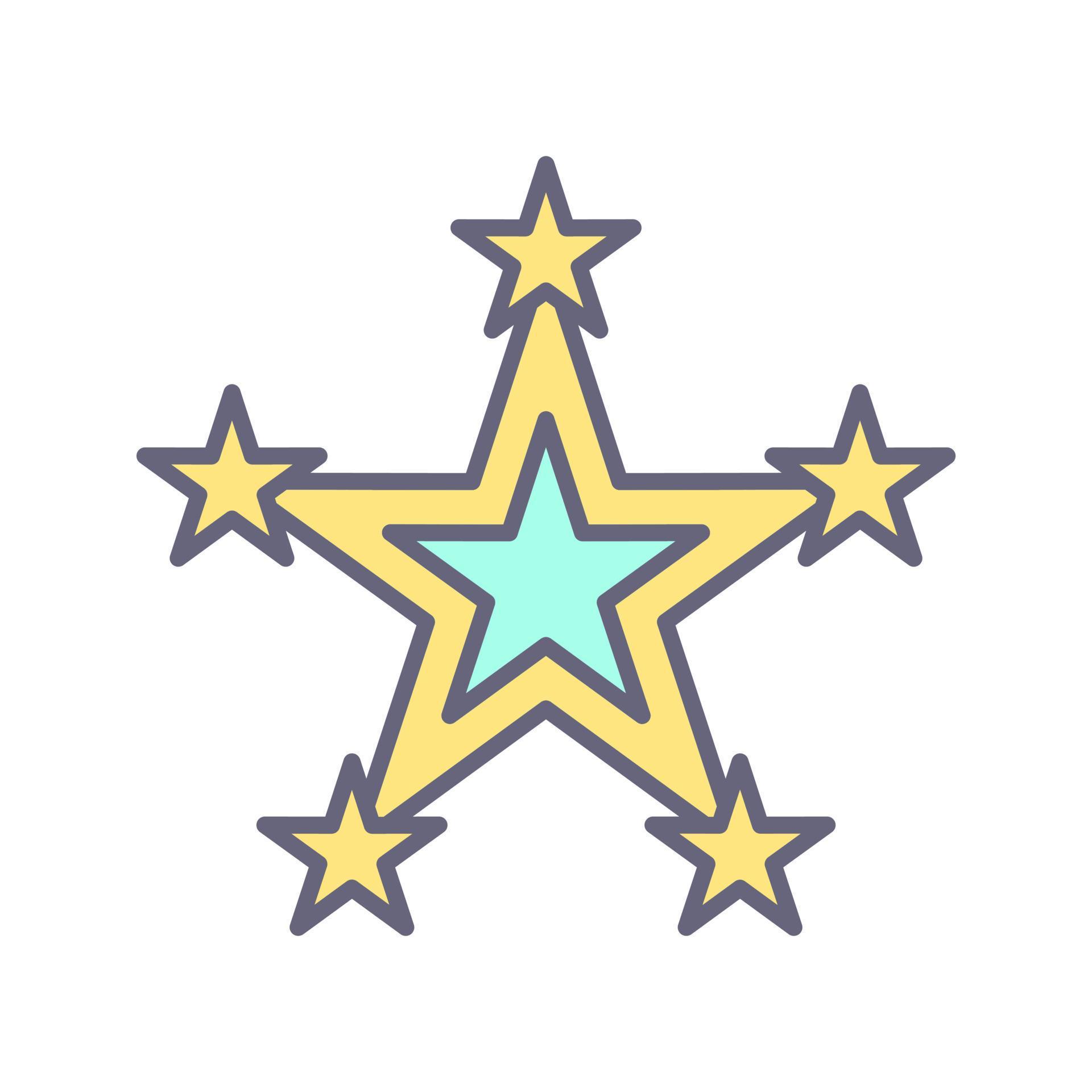 
									Star Vector Icon Stock Free