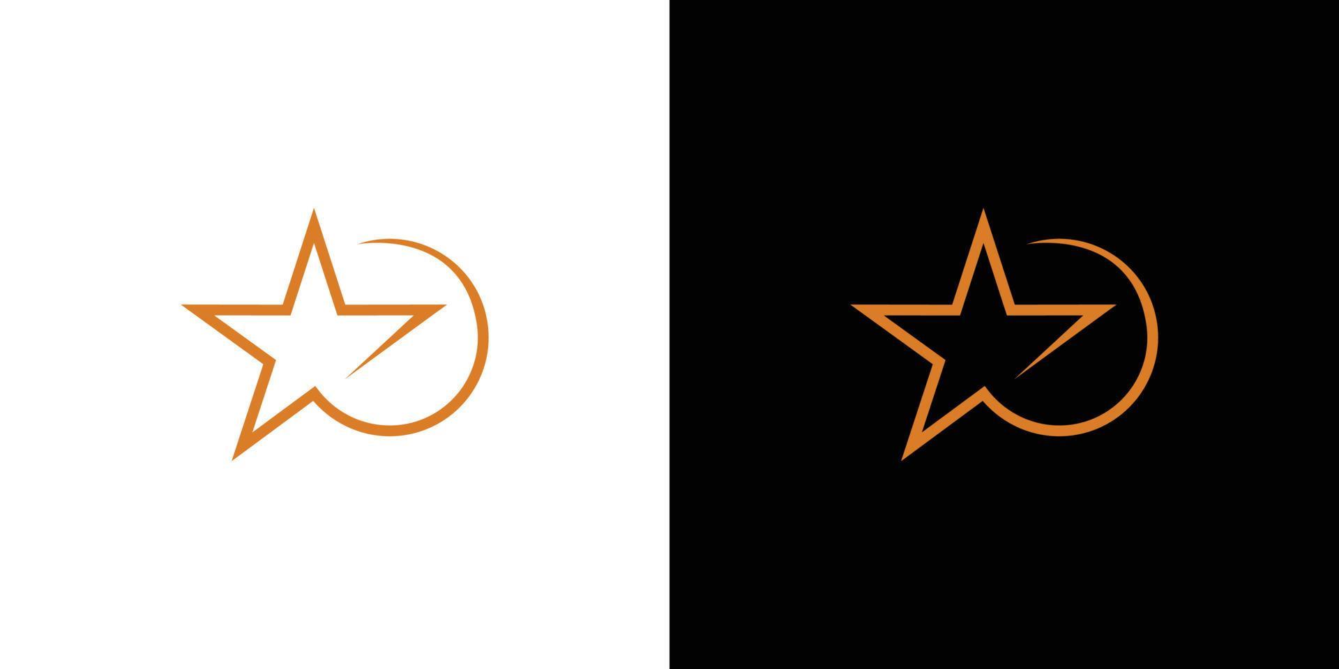 Modern and professional star logo design 1 Stock Free