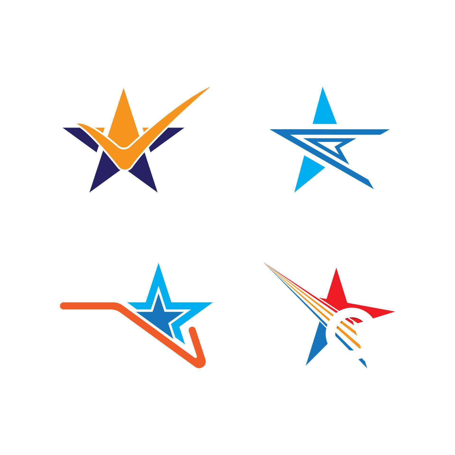 Star icon Template Stock Free