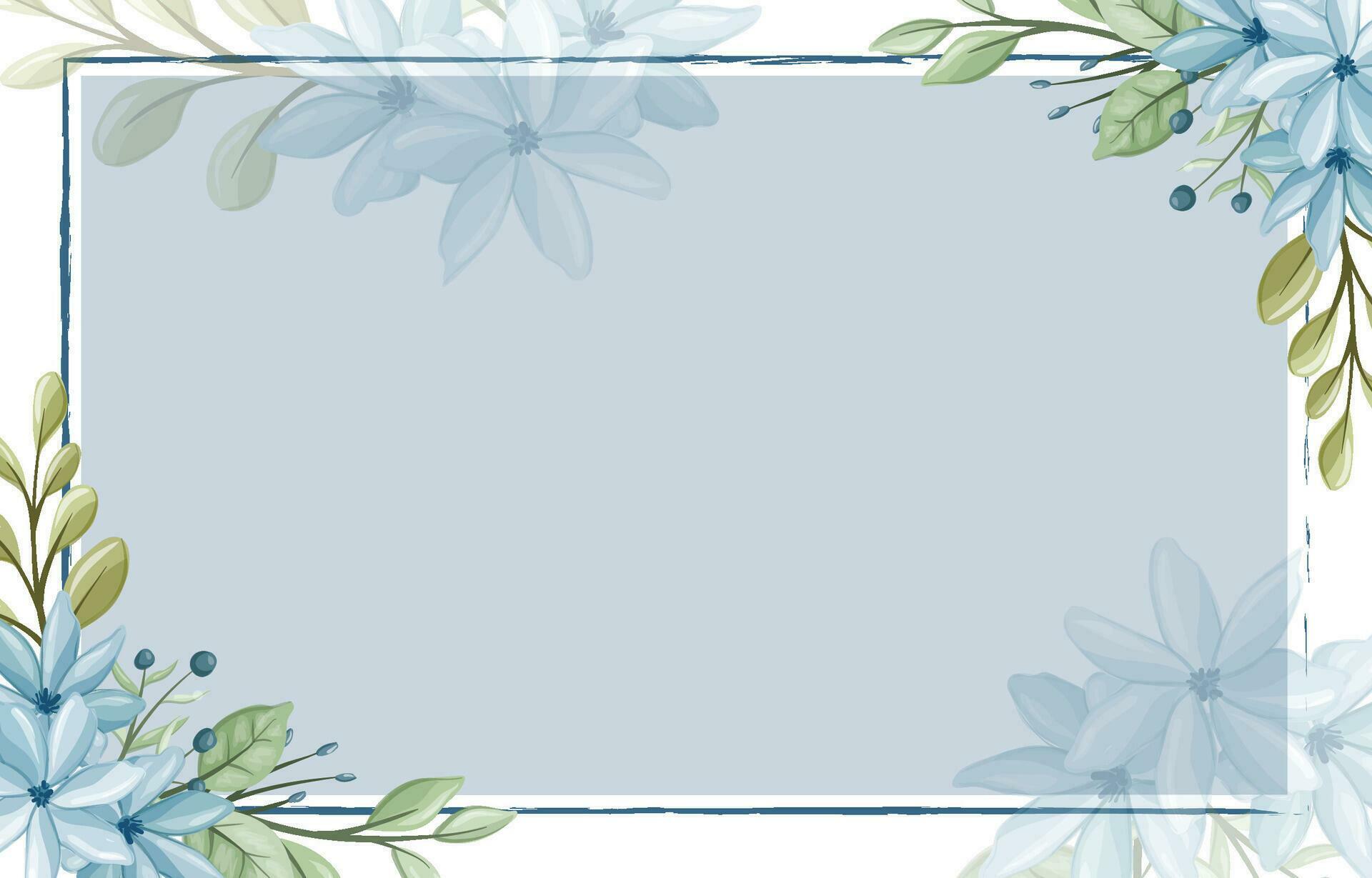 blue flowers background Stock Free