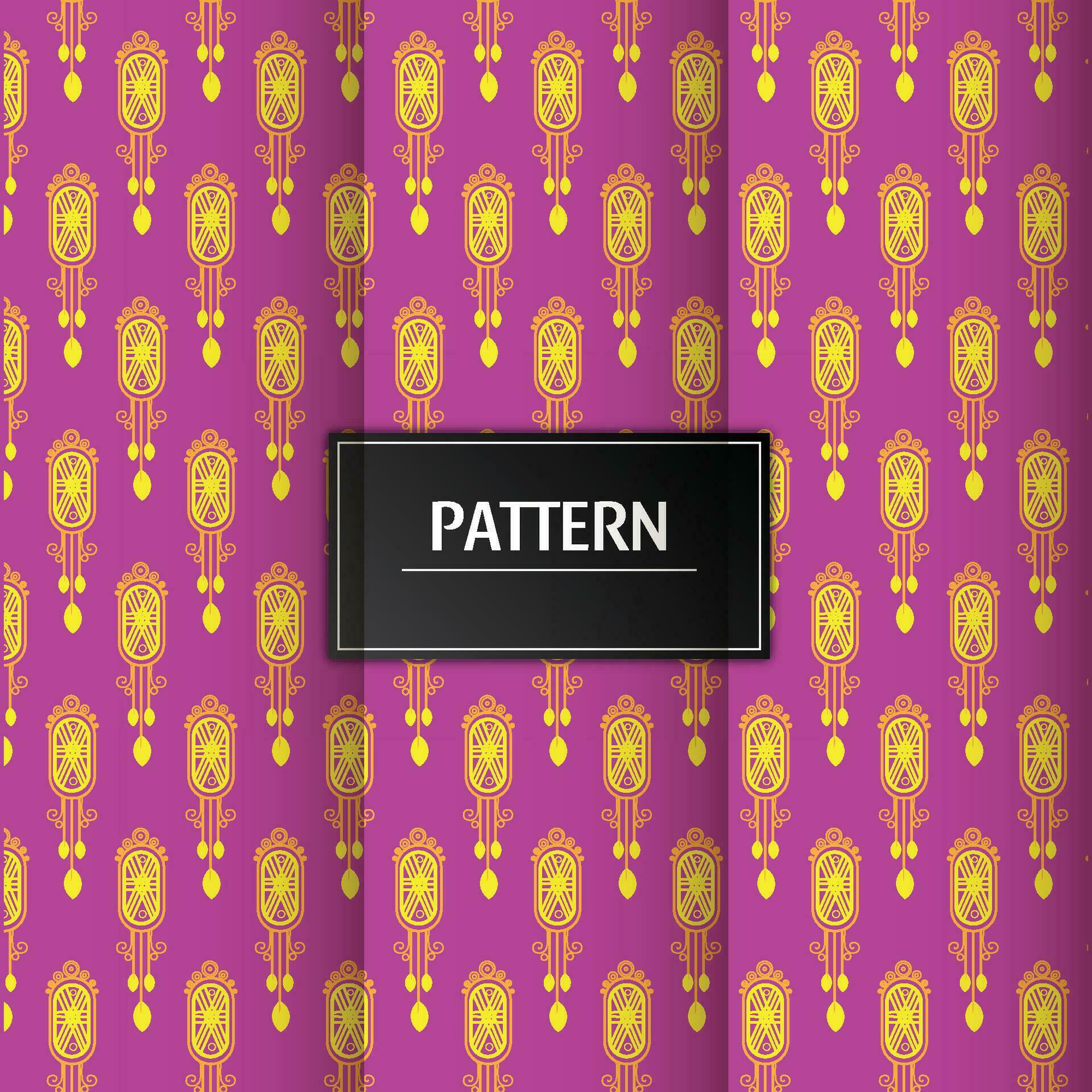 Modern geometric flower pattern Stock Free