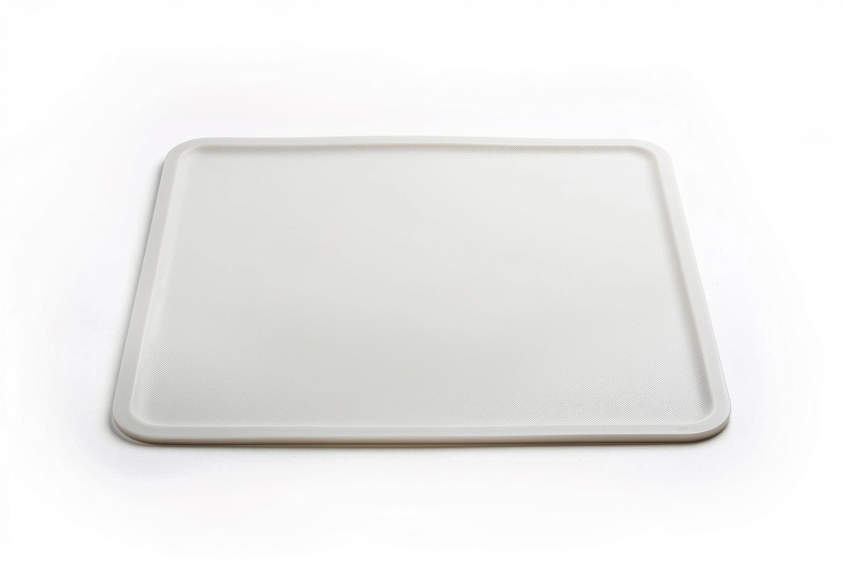 Silicone baking mat on a white background. Stock Free