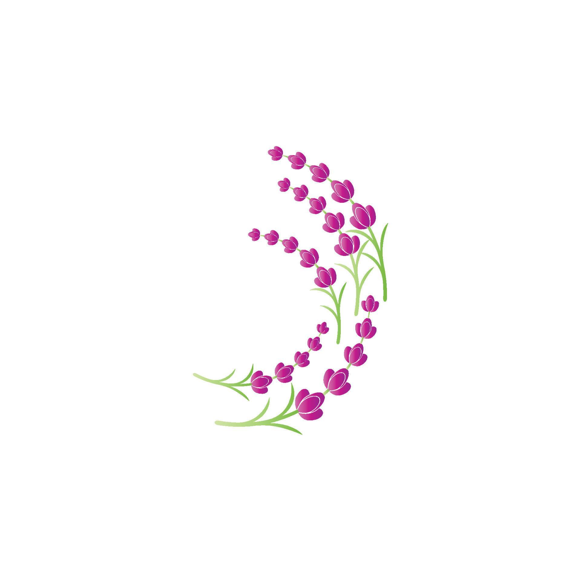 Fresh lavender flower logo vector Stock Free and Free SVG