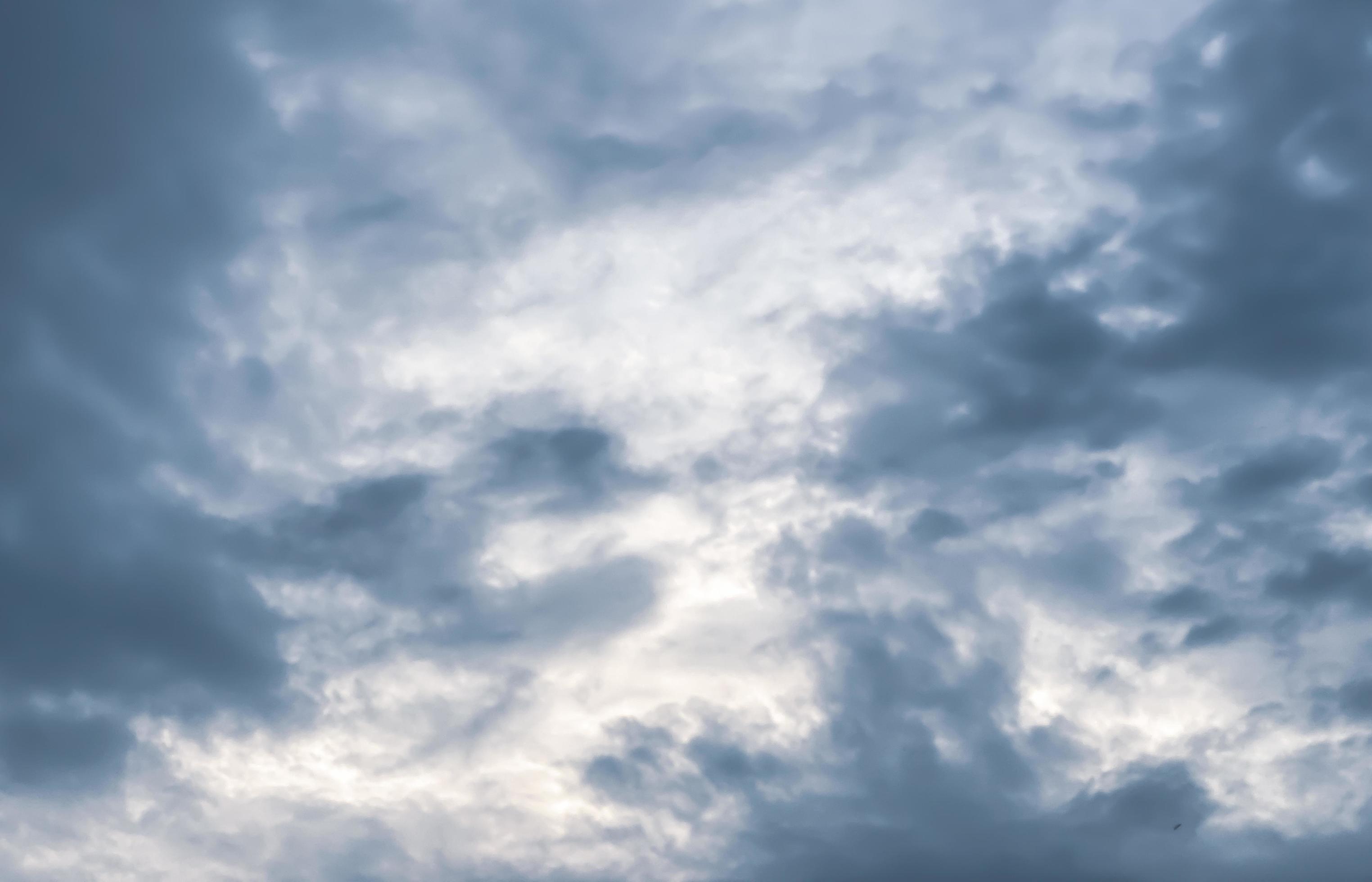 abstract cloudy background, beautiful natural streaks of sky and clouds Stock Free