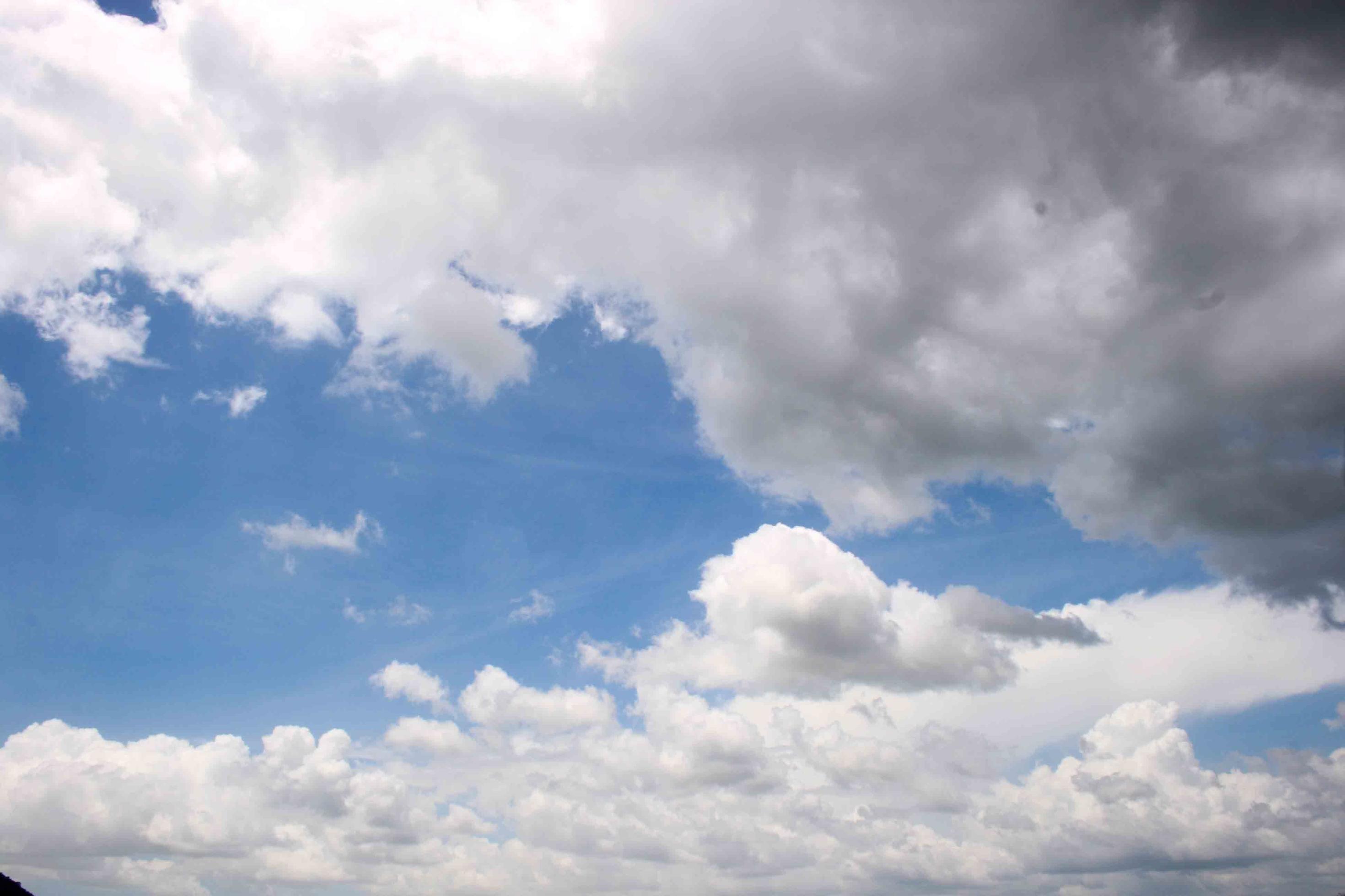 clouds and blue sky beauty nature cloudscape Stock Free