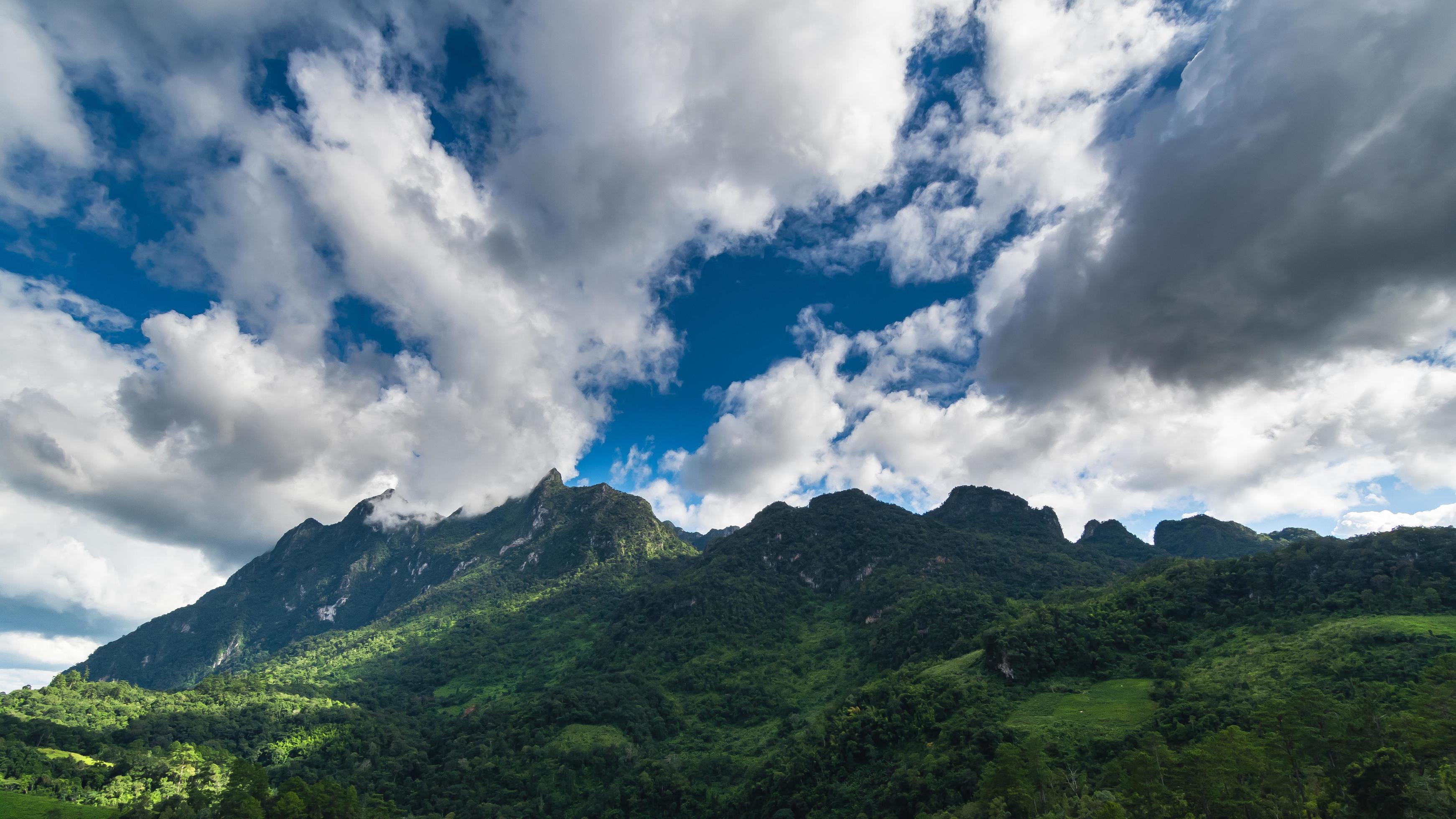 
									landscape of mountain Doi Luang Chiang Dao Chiang Mai Thailand Stock Free