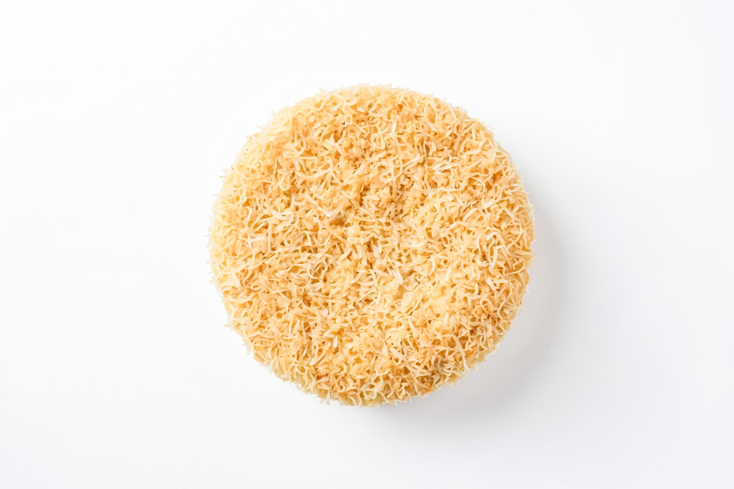 Natural Loofah Sponge on White Background Stock Free