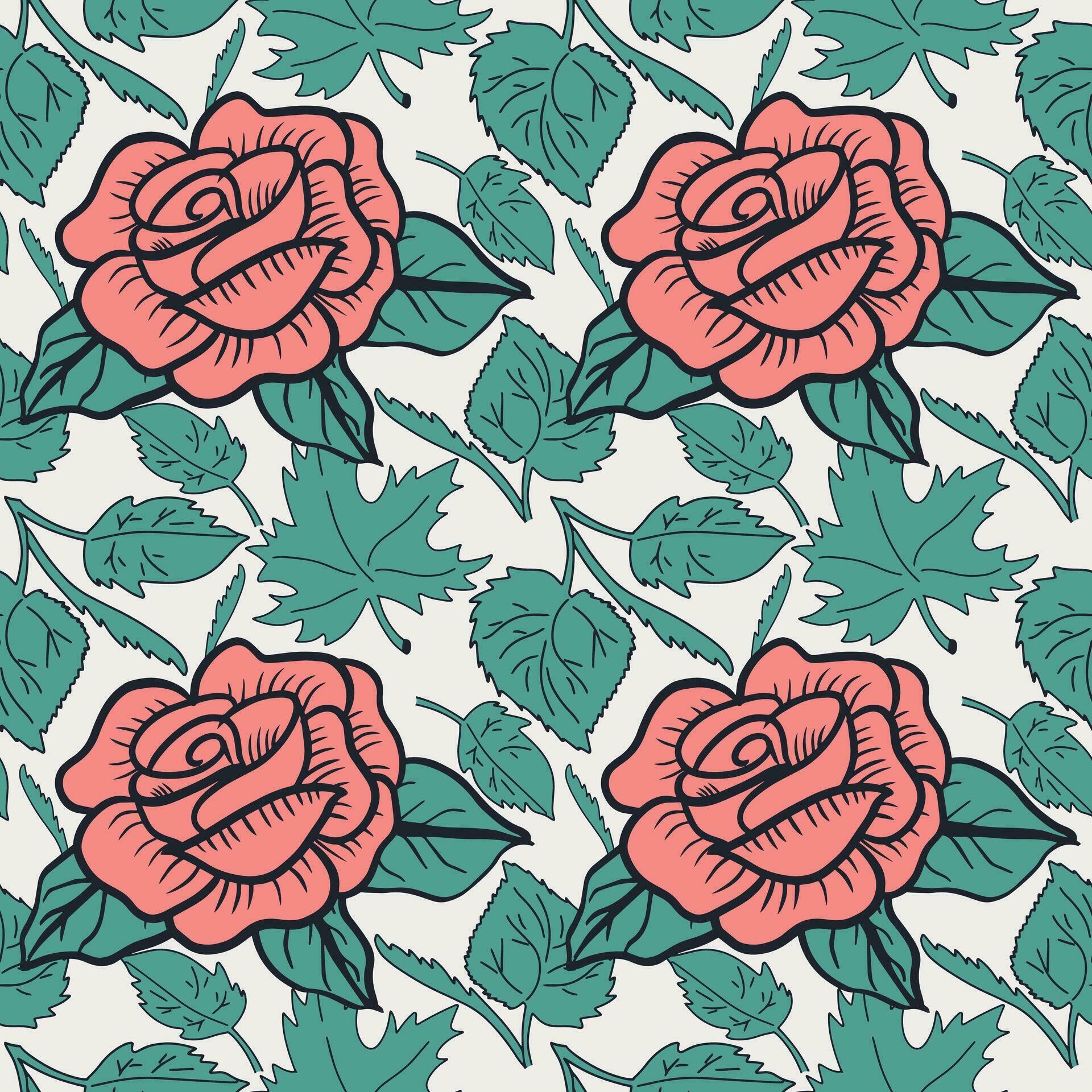 Floral seamless pattern. flowers pattern. floral repeat for fabric and textile Stock Free