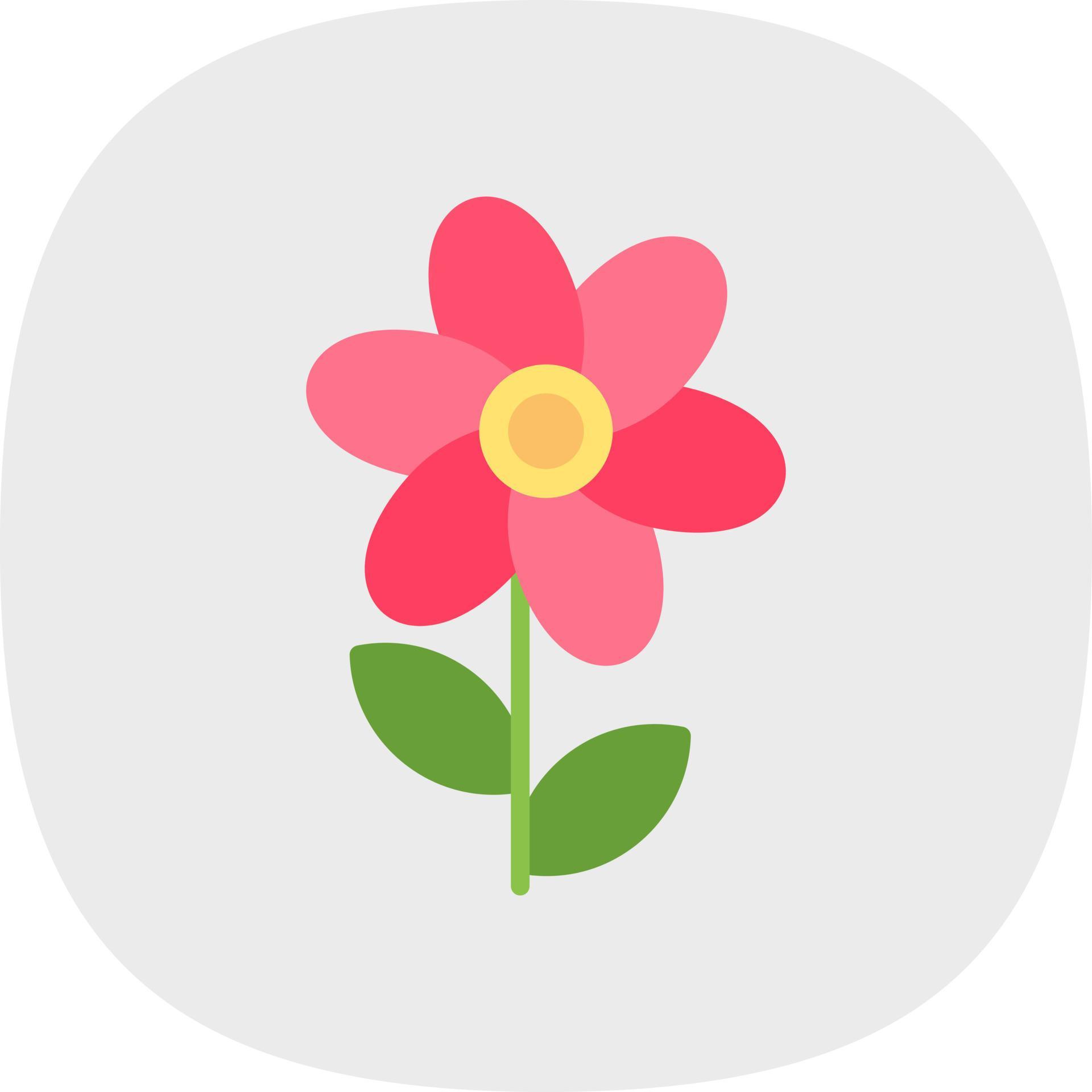 Flower Vector Icon Design Stock Free