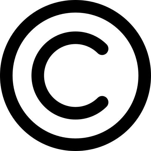 Fi, rr, copyright icon