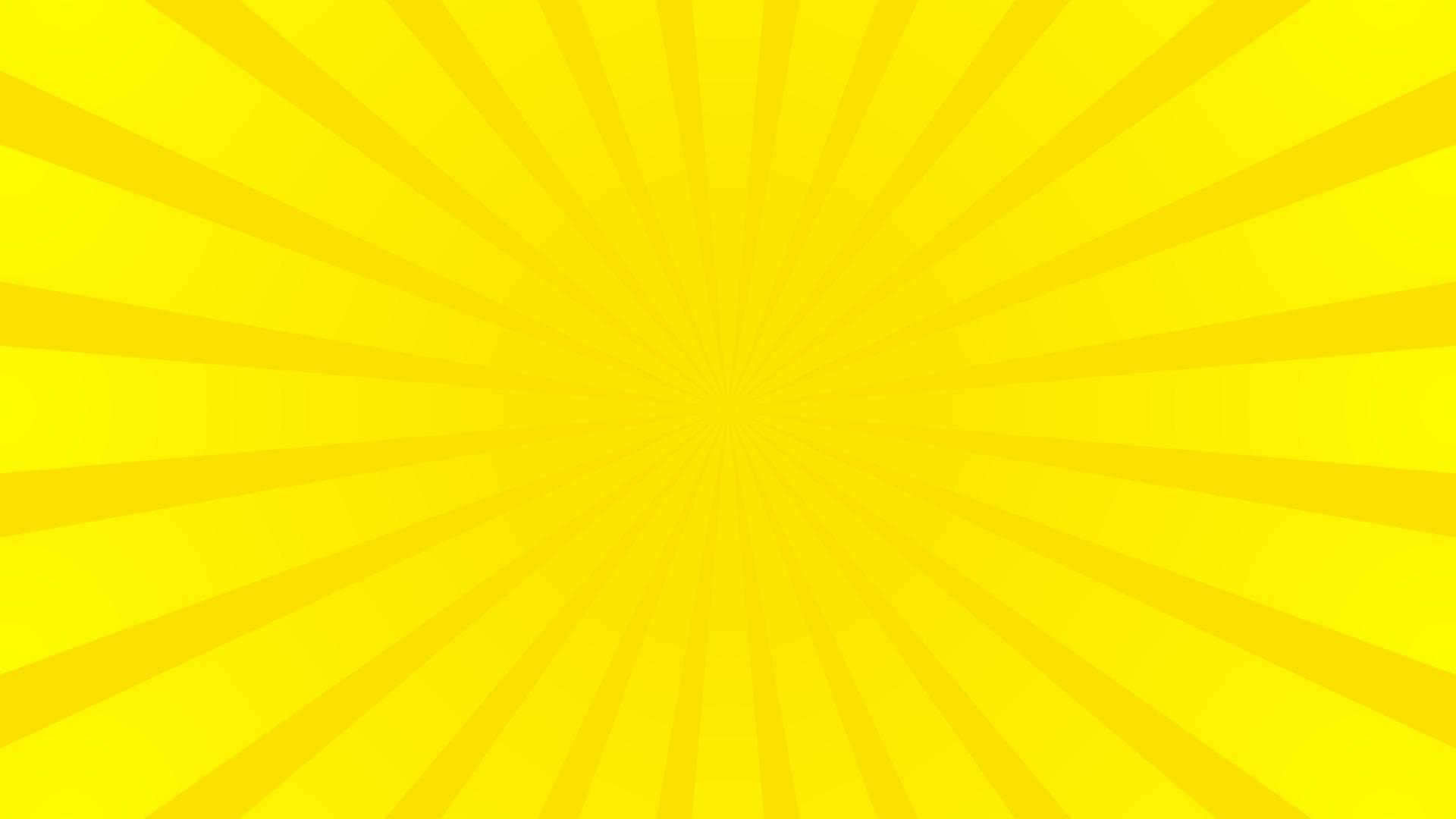 
									Yellow Sun burst vector background Stock Free