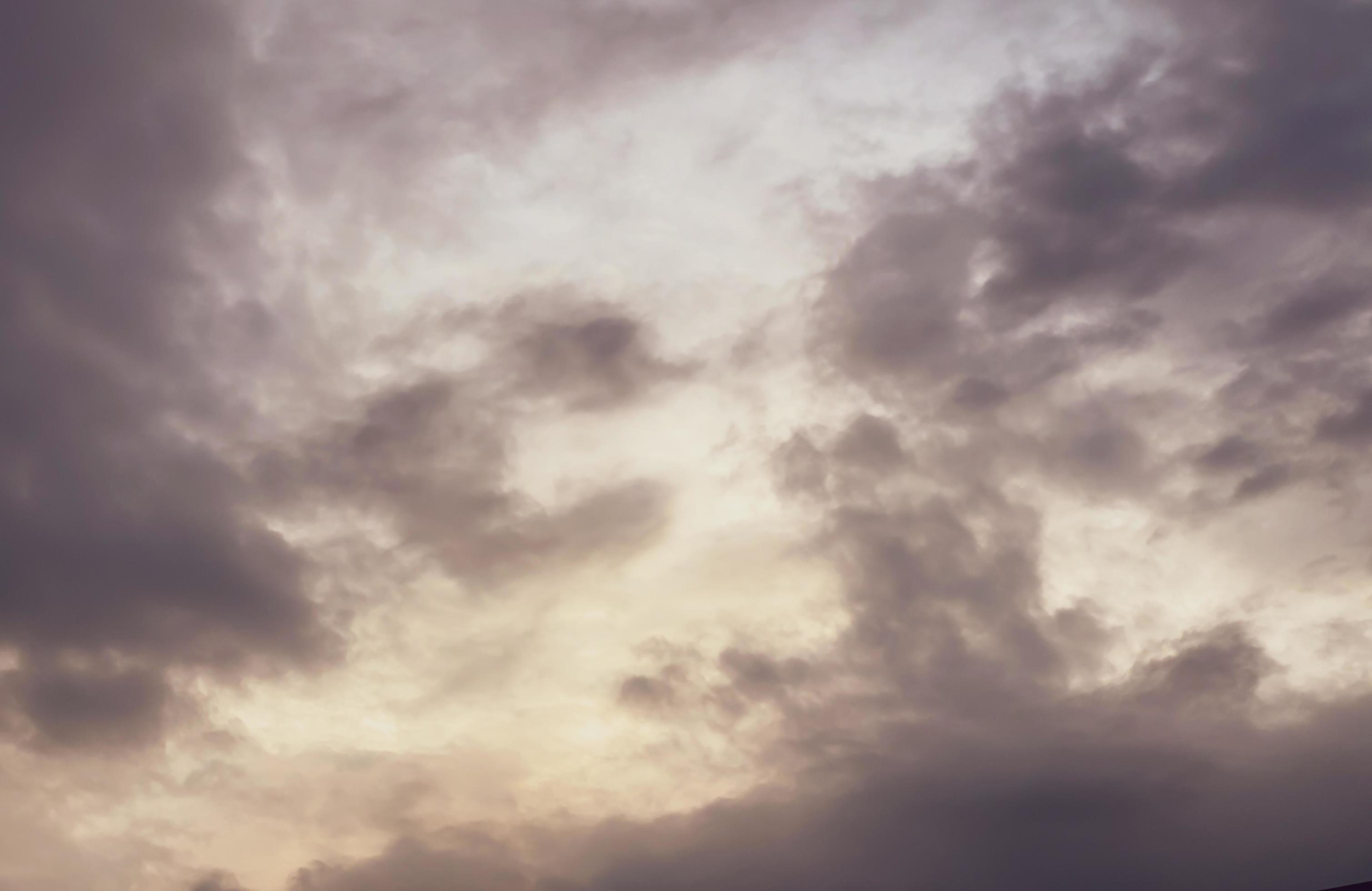 abstract cloudy background, beautiful natural streaks of sky and clouds Stock Free