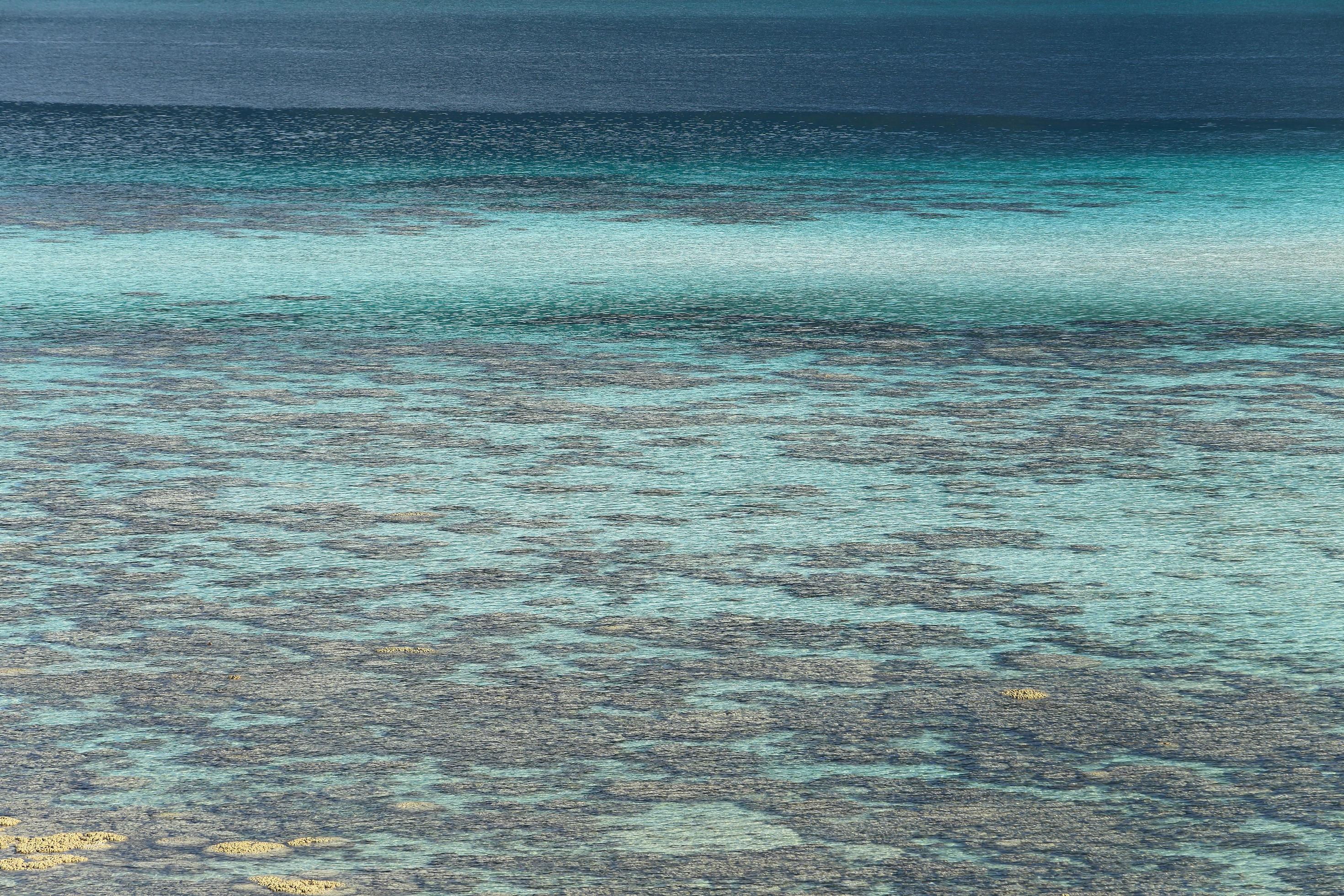 beautiful clear summer sea sandy beach, Thailand Stock Free