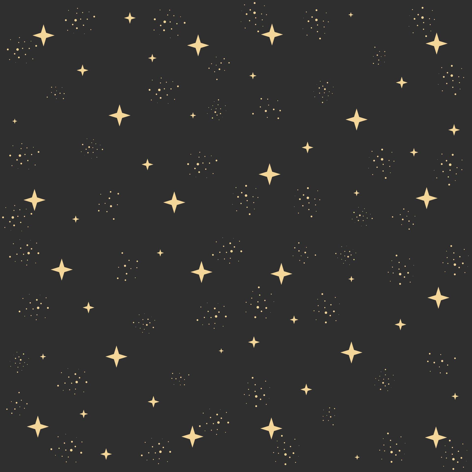 
									Seamless pattern with night sky and stars Stock Free