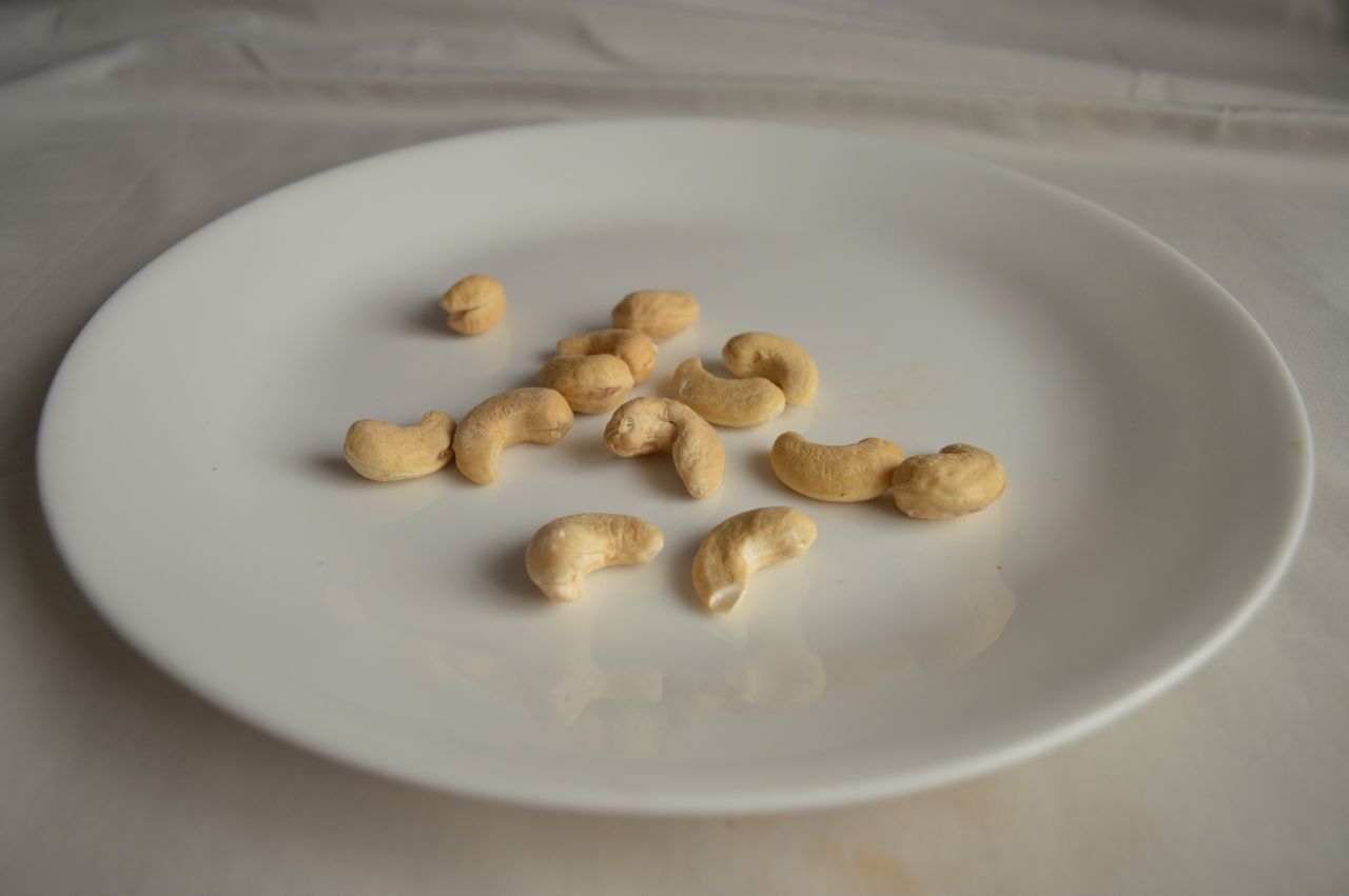 Cashewnuts Dish Stock Free