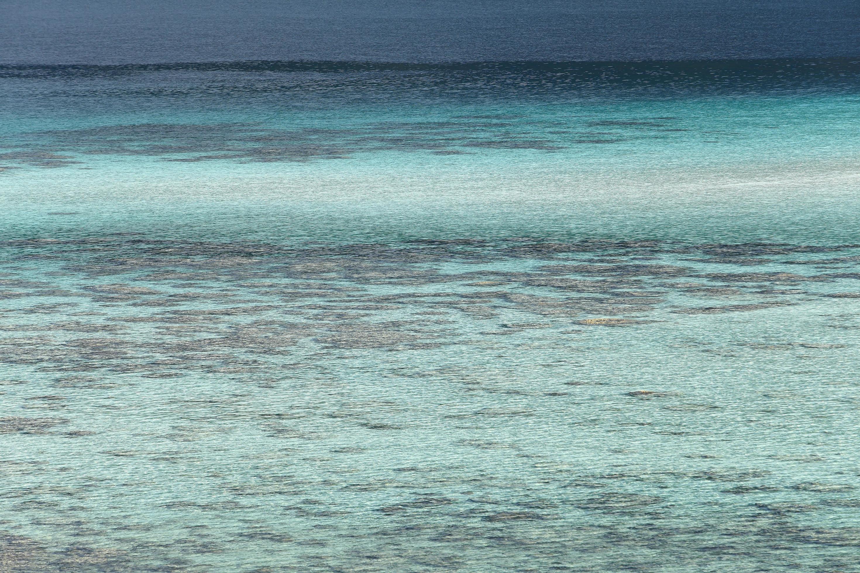 beautiful clear summer sea sandy beach, Thailand Stock Free