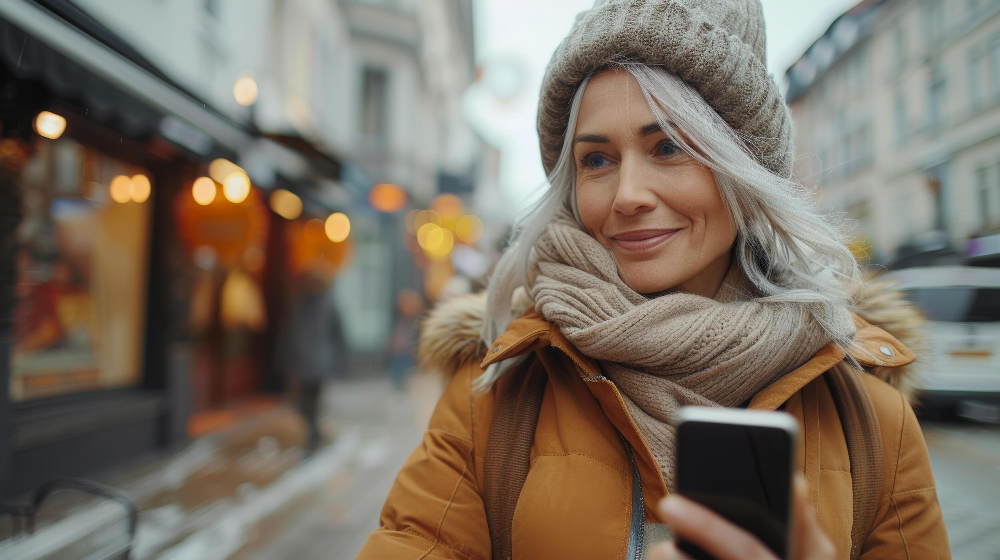 Woman Standing by Window With Scarf Stock Free