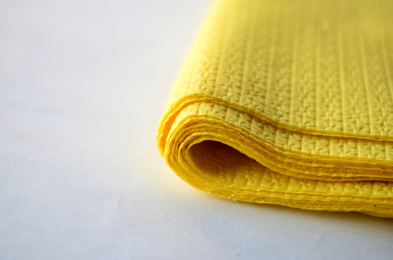 Yellow Tissue Papers 5 Stock Free