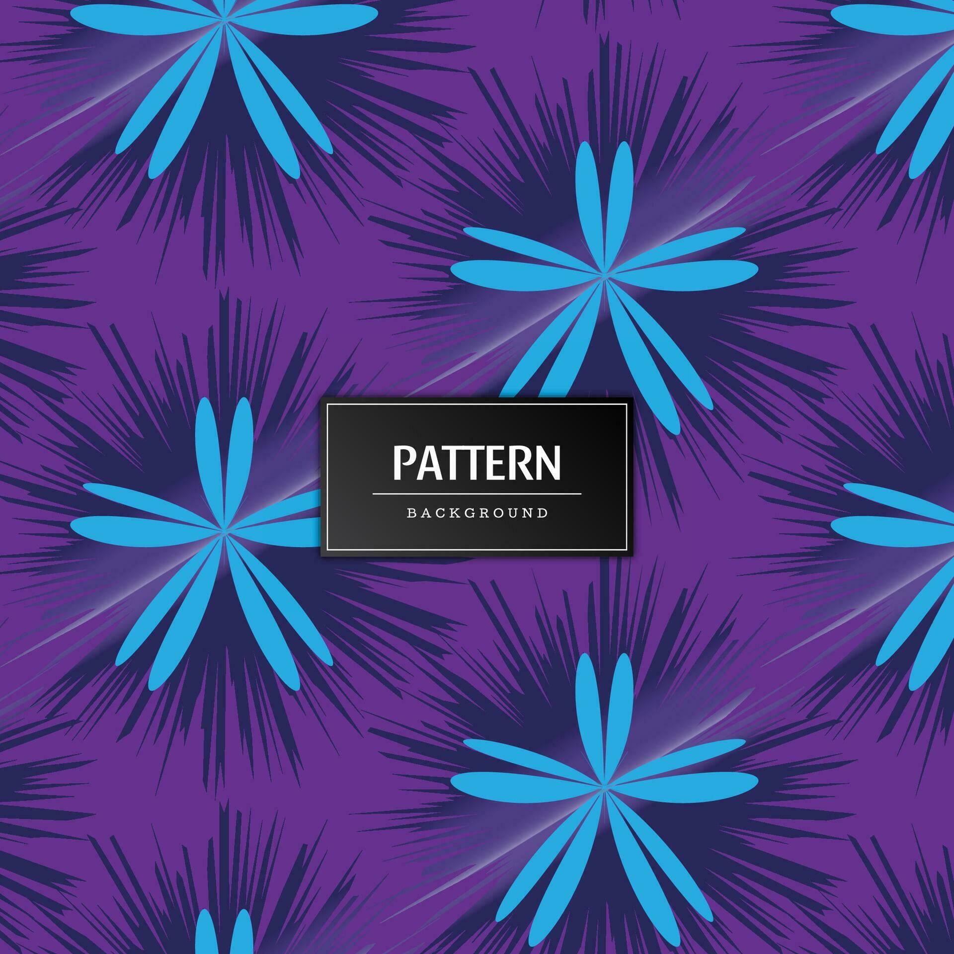 Modern geometric flower pattern Stock Free and Free SVG