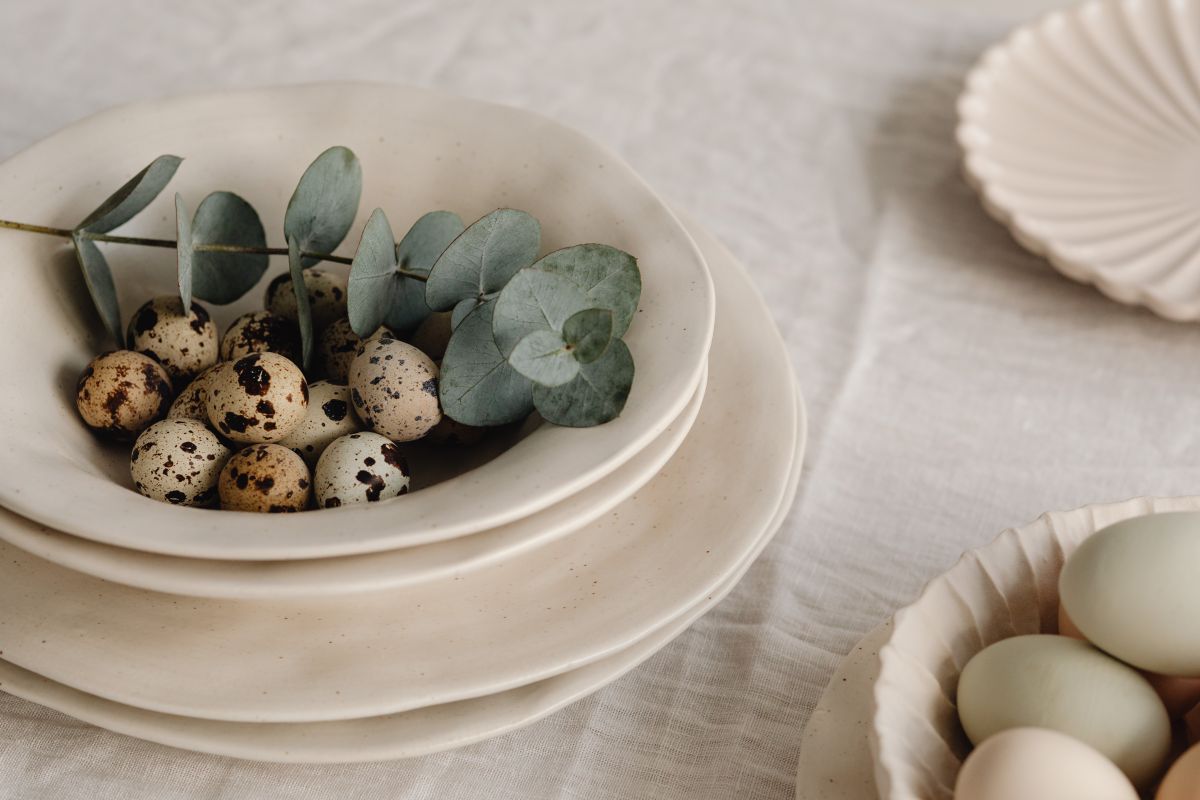 Aesthetic Easter Table and Decorations – Neutrals – Earthy Tones and Textures – Free Stock Photos Stock Free