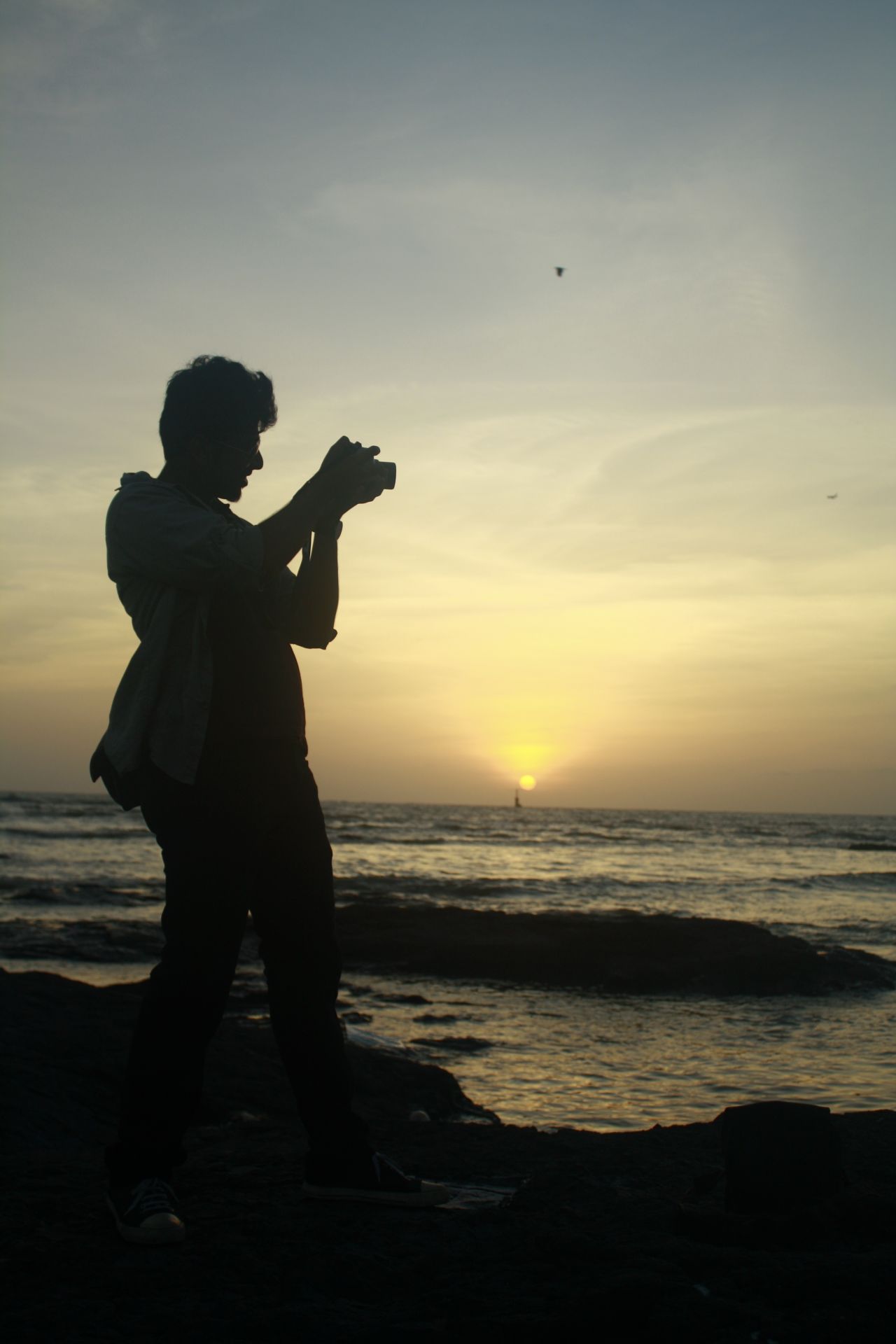 
									Photographer Sunset Stock Free