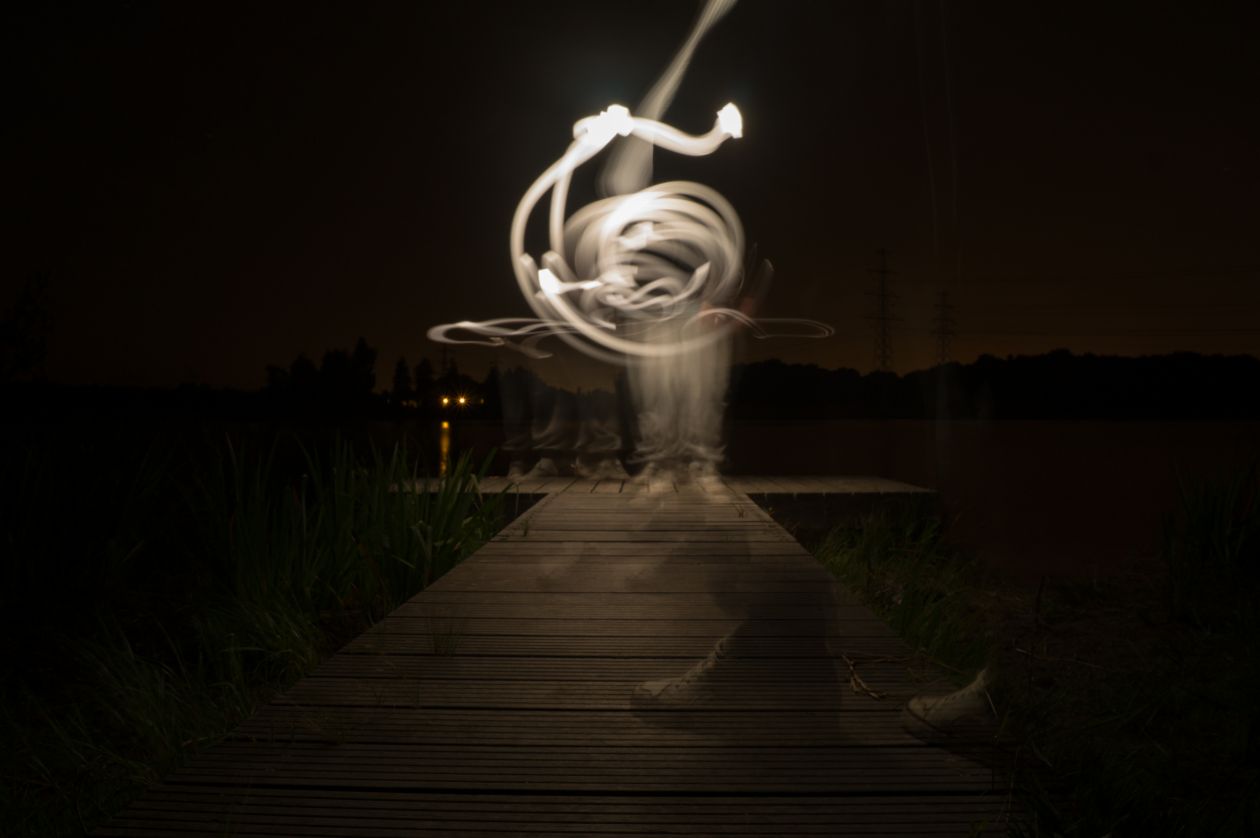 Light painting Stock Free