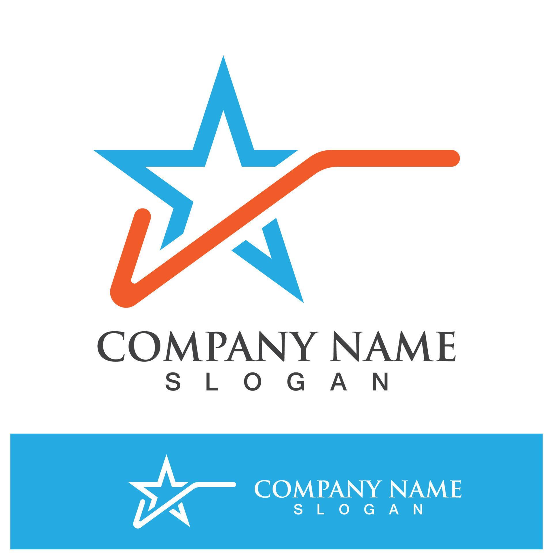 Star logo images illustration Stock Free