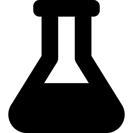 Flask, science icon