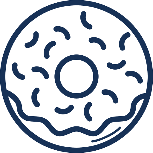 
									Bakery, dessert, donut icon