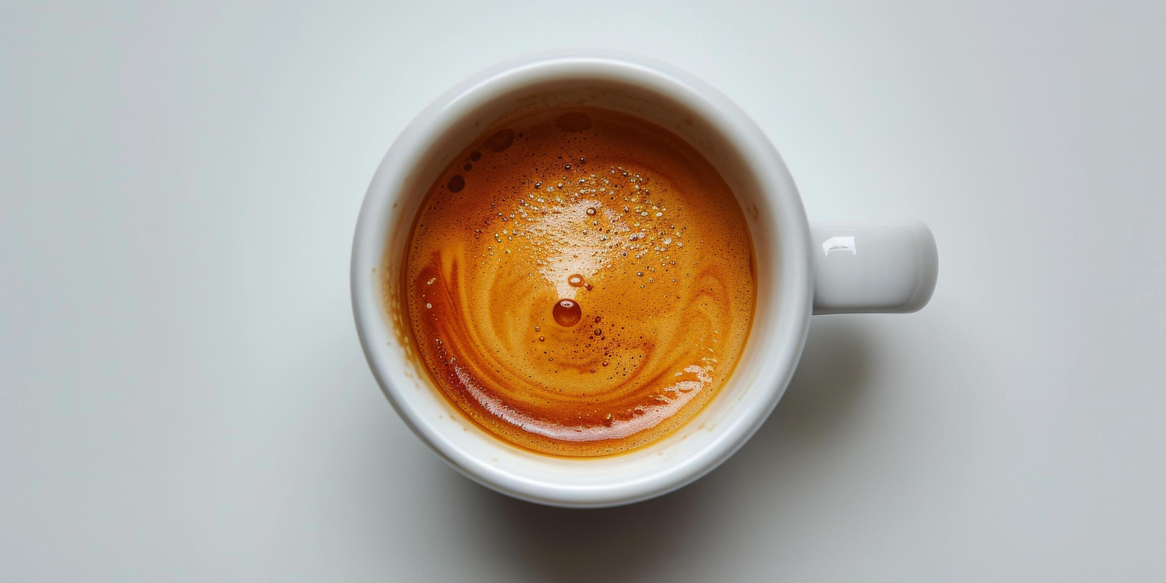 A Cup of Coffee on a White Table Stock Free