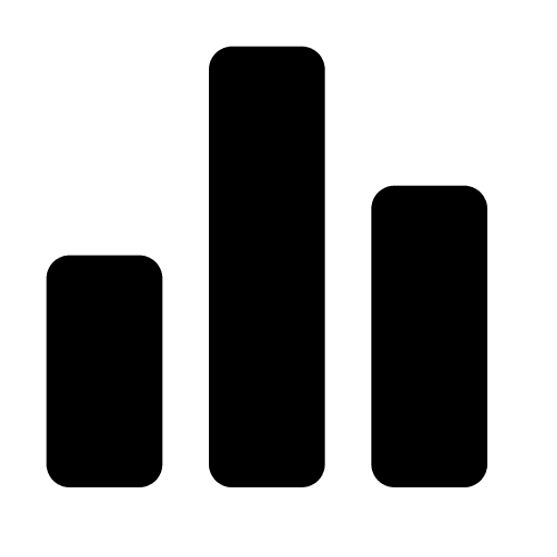 Bxs, bar, chart icon