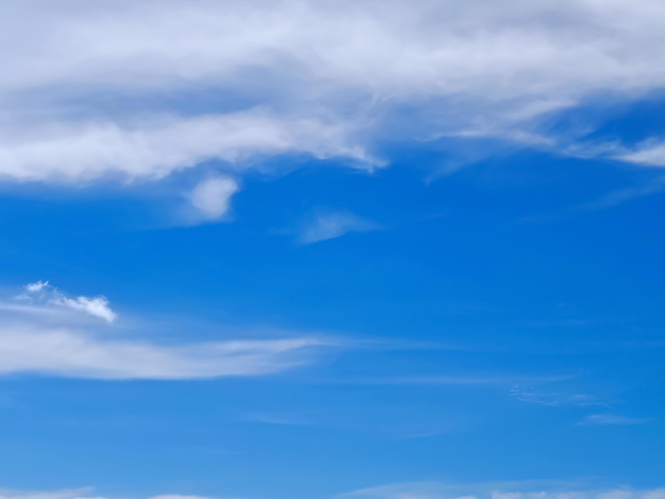 
									blue sky and white clouds natural background Stock Free