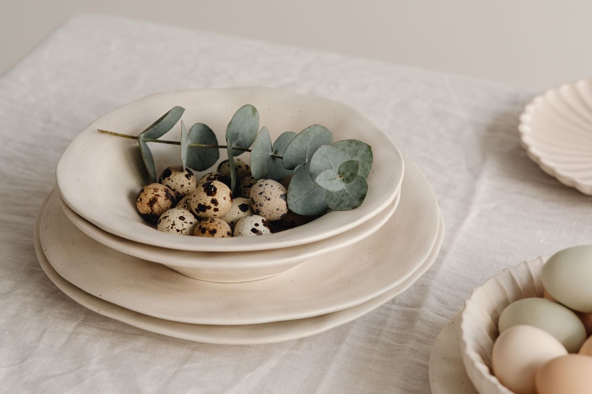 Aesthetic Easter Table and Decorations – Neutrals – Earthy Tones and Textures – Free Stock Photos Stock Free